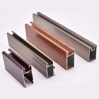 Customized Cabinet Door Aluminum Alloy Frame Profile Anodizing Powder Coating Surface