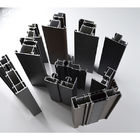 Silver Anodized 6063-T5 Aluminum Curtain Wall Profiles Frame Curtain Wall