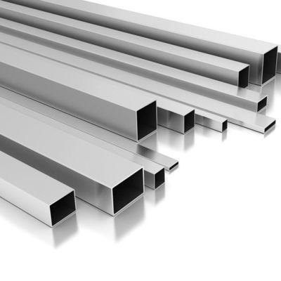 ISO9001 Extruded Aluminum Square Tubing Telescopic Rectangular Aluminum Extrusion