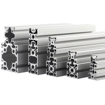 Lightweight Aluminum Channel Profile With Silver Color For Frame Construction
